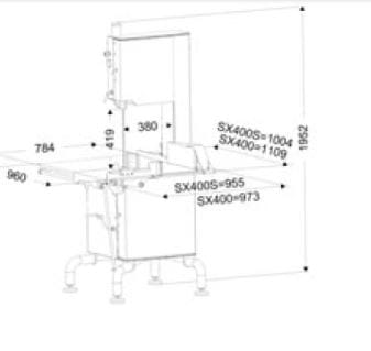 sx400 i 400s wymiary