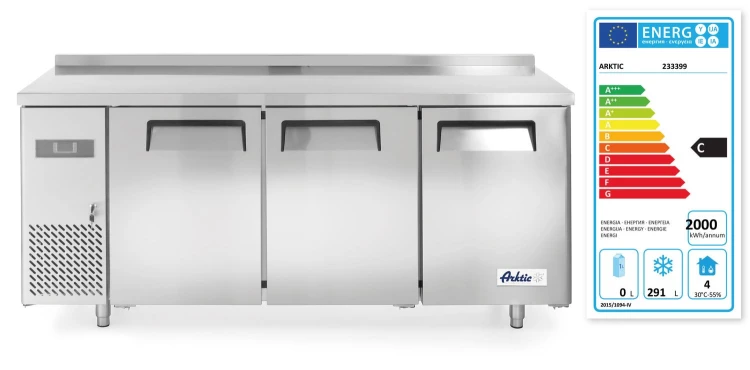 Stół mroźniczy Kitchen Line 291 l z elektronicznym termostatem