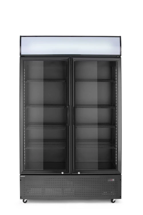 Lodówka barowa 2-drzwiowa Arktic 512L czarna