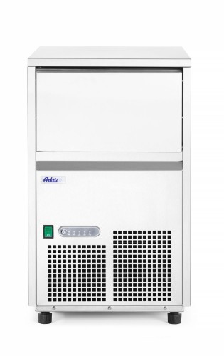 Kostkarka do lodu Arktic srebrna 230V 385W