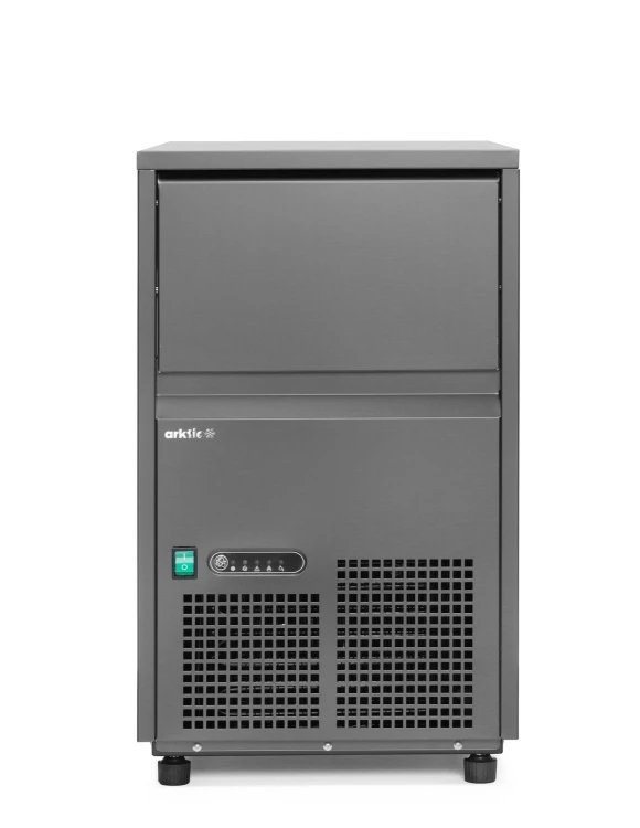 Kostkarka do lodu Arktic czarna 22 kg 230V