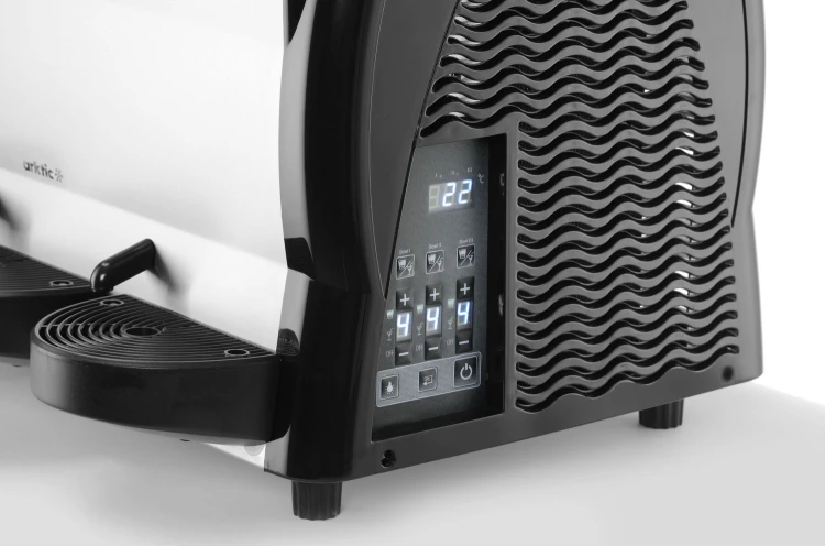 Czarny granitor Arktic 230V 1080W do baru
