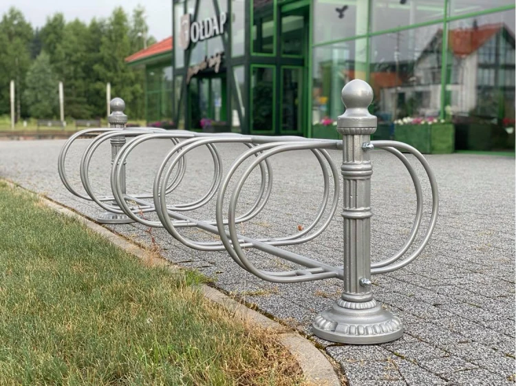 Podwójny stojak na rowery 10-stanowiskowy