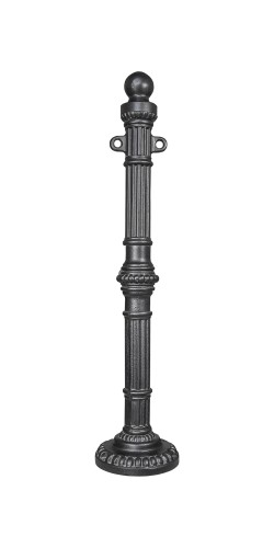Żeliwny słupek łańcuchowy GI o wysokości 106 cm