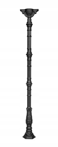 Żeliwna podpora ogrodowa Gicor o wysokości 2520 mm