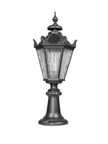 Żeliwna lampa ogrodowa o wysokości 67 cm