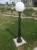 Lampa zewnętrzna żeliwna z oprawką E27