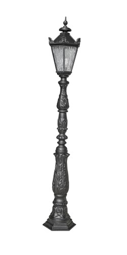 Lampa żeliwna stojąca o wysokości 150 cm