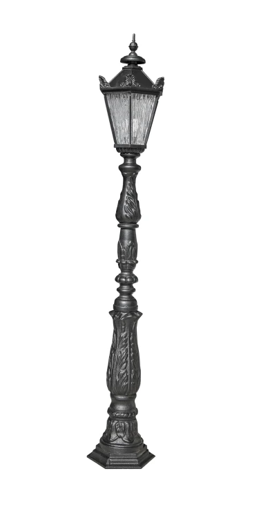 Lampa żeliwna stojąca o wysokości 150 cm