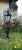 Czarna lampa żeliwna do ogrodu i przestrzeni publicznych