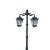Lampa parkowa żeliwna 2x wisząca o wysokości 3000 mm