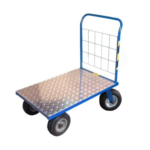 Wózek platformowy transportowy Stach V AL z aluminiową podłogą
