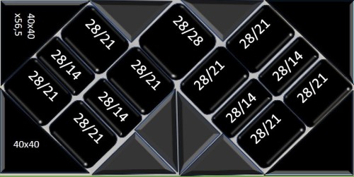 Podwójny układ na sałatki z pojemnikami trójkątnymi.JPG