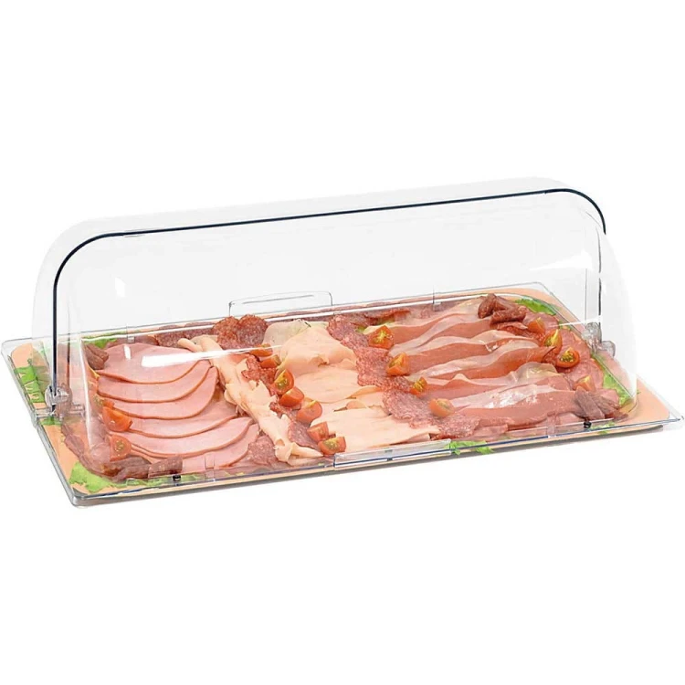 Pokrywa gastronomiczna z poliwęglanu 535x330x175 mm