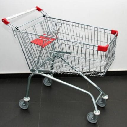 Wózek sklepowy MEC 130 o pojemności 130 litrów
