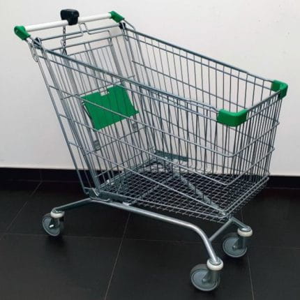 Wózek sklepowy MEC 180 o pojemności 180 litrów