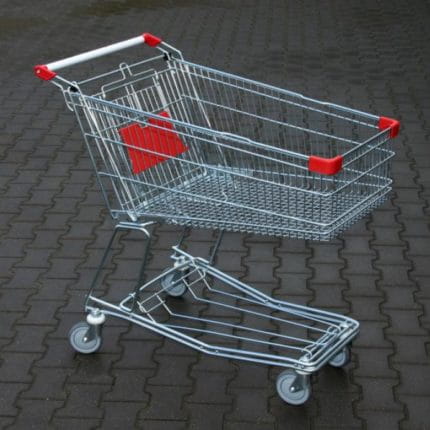 Wózek sklepowy KMK 150 o pojemności 150 litrów