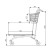 Wózek transportowy sklepowy 30 Mec 250 z platformą