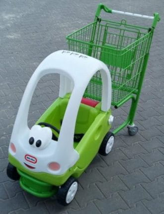 Wózek sklepowy dziecięcy MEC Kids 100