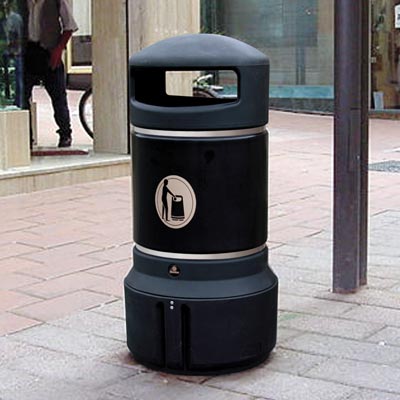 Kosz na śmieci Mini Plaza 70 l wolnostojący