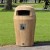 Zewnętrzny kosz Sherwood 75 l z materiału Everwood