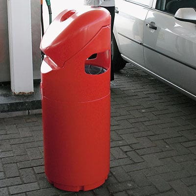 Kosz dla stacji benzynowych Auto-Mate z pojemnikiem 85 l