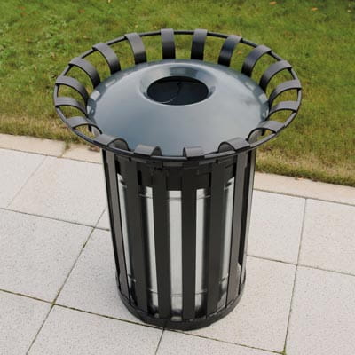 Zewnętrzny kosz na odpady Everglade 60 l bez pokrywy