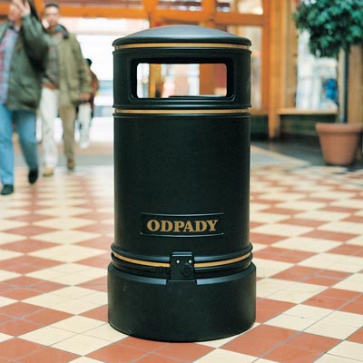 Kosz na śmieci Topsy Jubilee wolnostojący 125 l