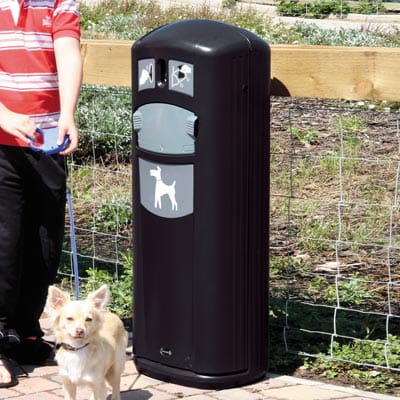 Miejski kosz na odchody dla psów Retriever City 35 l