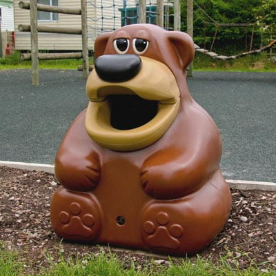 Kosz dla dzieci TidyBear do przedszkola i szkoły