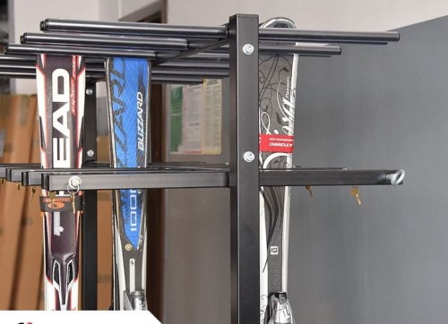 Wieszak na narty i snowboard SKI PION-12 dwustronny