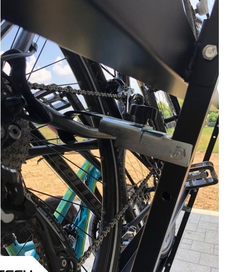 Stojak rowerowy Limo-5 z zaczepami na ramę