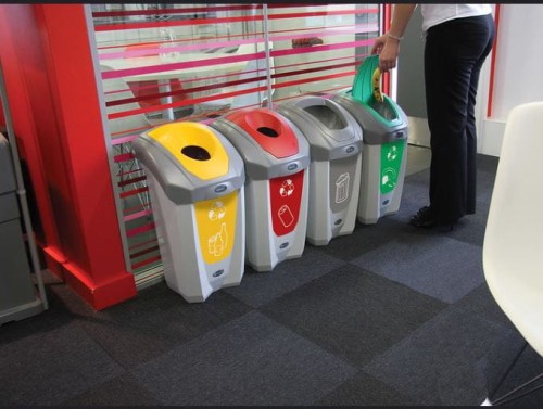 Kosz do recyklingu Nexus 30 na metale i tworzywa sztuczne