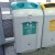 Nowoczesny pojemnik na szkło Nexus 100 do recyklingu