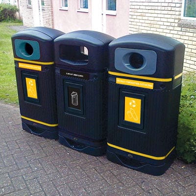 Zewnętrzny pojemnik na odpady zmieszane Streamline Jubilee 85 l