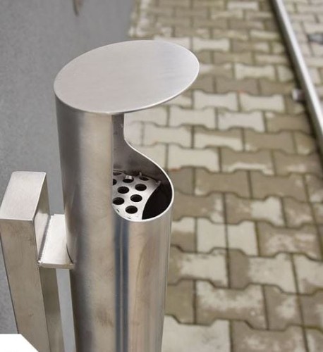 Popielnica nierdzewna stojąca 112 cm