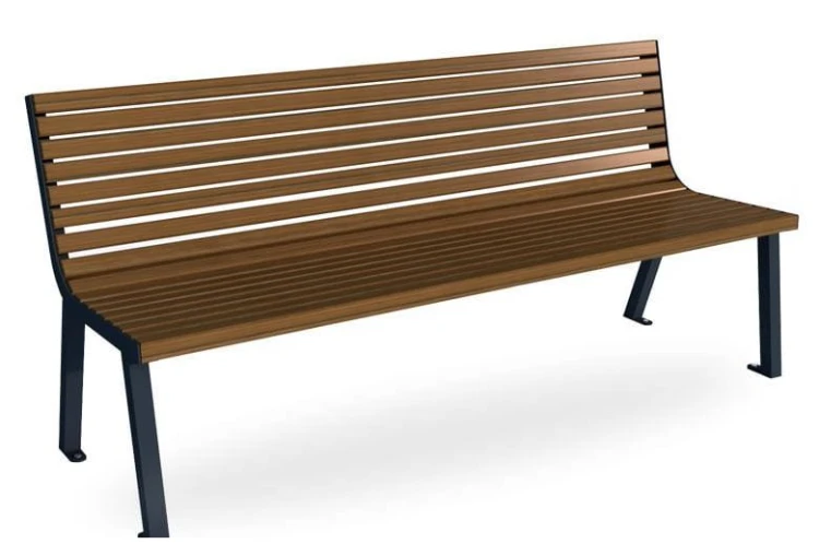 ławka z oparciem Tamina 180 cm