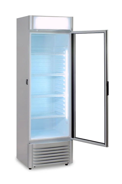 Szafa chłodnicza XLS 380 BW 380 l z przeszklonymi drzwiami