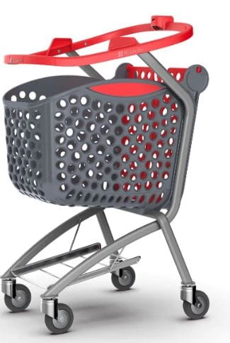 wózek Basket czerwony.JPG