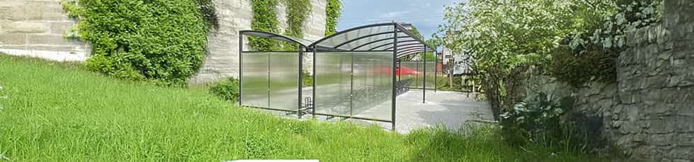 Wiaty na rowery i hulajnogi