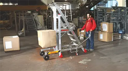 Drabiny, podesty robocze, pomosty