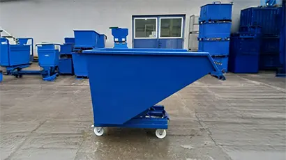 Kontenery samowyładowcze, koleby