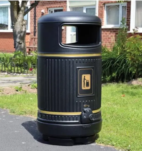 Kosze na śmieci uliczne i parkowe