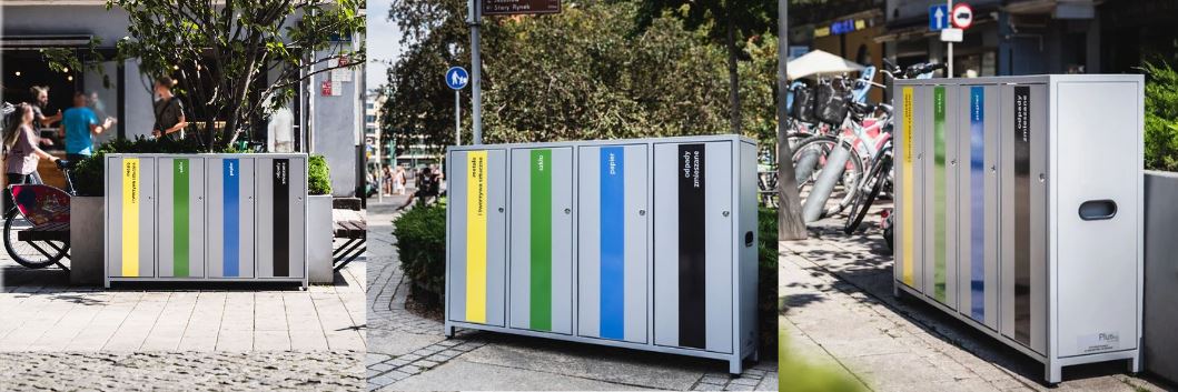 kosz do segregacji odpadów, producent