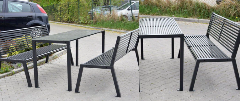 zestaw mebli ogrodowych ogródek letni 