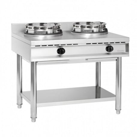 Kuchenka gazowa wok, 2 palniki, Bartscher