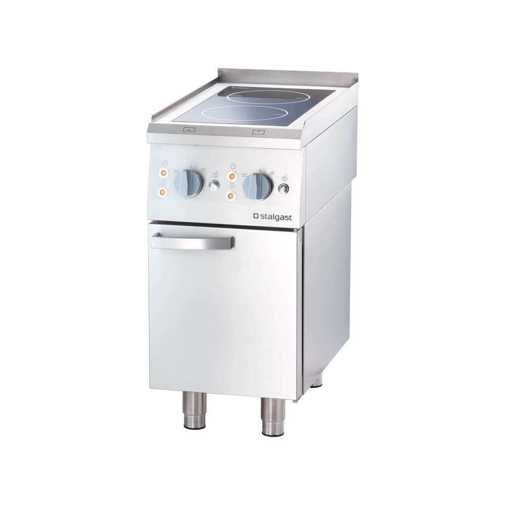 Kuchnia ceramiczna, 2-polowa, nastawna P 5 kW 