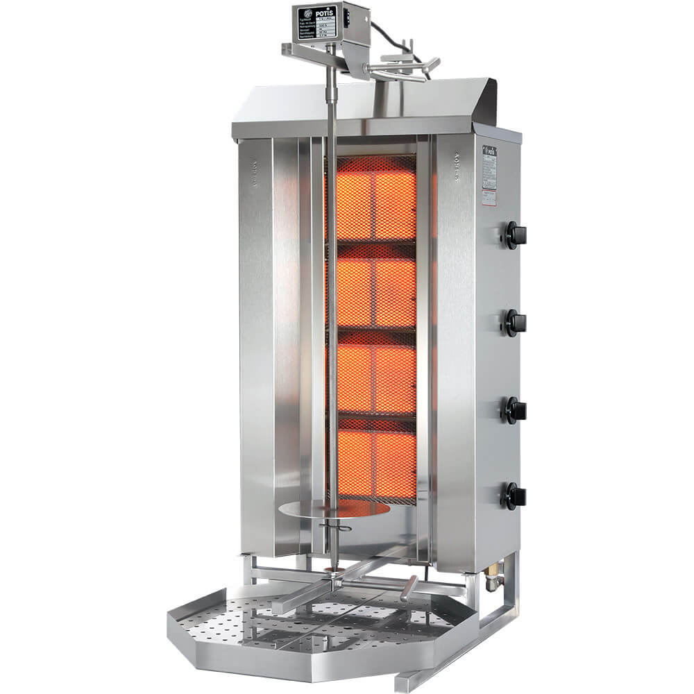 Gyros, kebab gazowy, GD 5, P 17.5 kW, G 30 