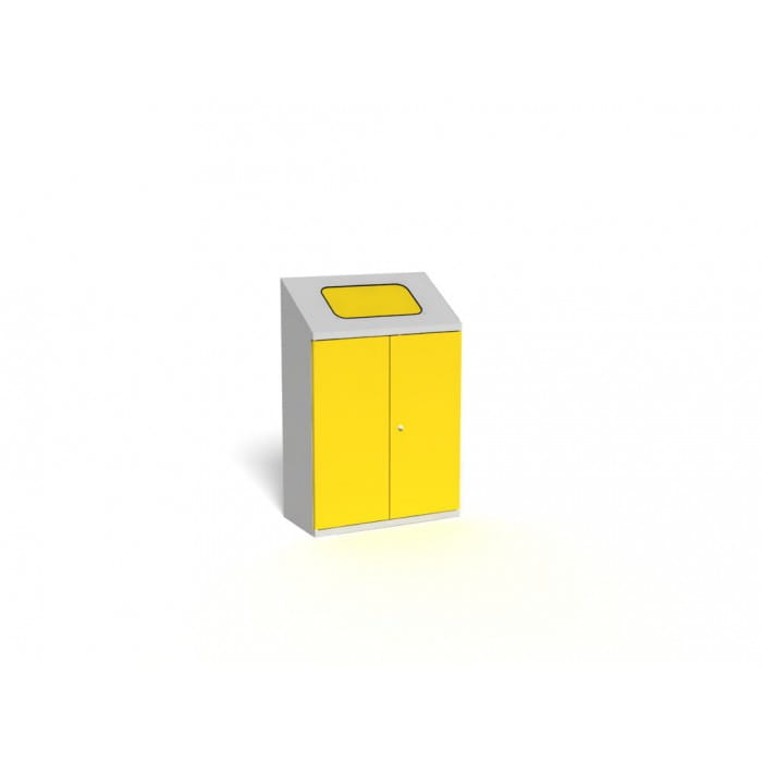 Kosz BIN-1 duży do segregacji odpadów 1-komorowy - na worek 