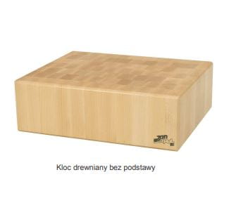 Blat do kloca 60x60x20 cm masarskiego, rzeźniczy, kloc masarski